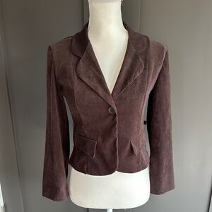 Amy Byer Chocolate Brown Women's Blazer Size L